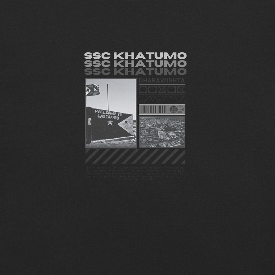 SSC KHATUMO Black Heavyweight T-Shirt