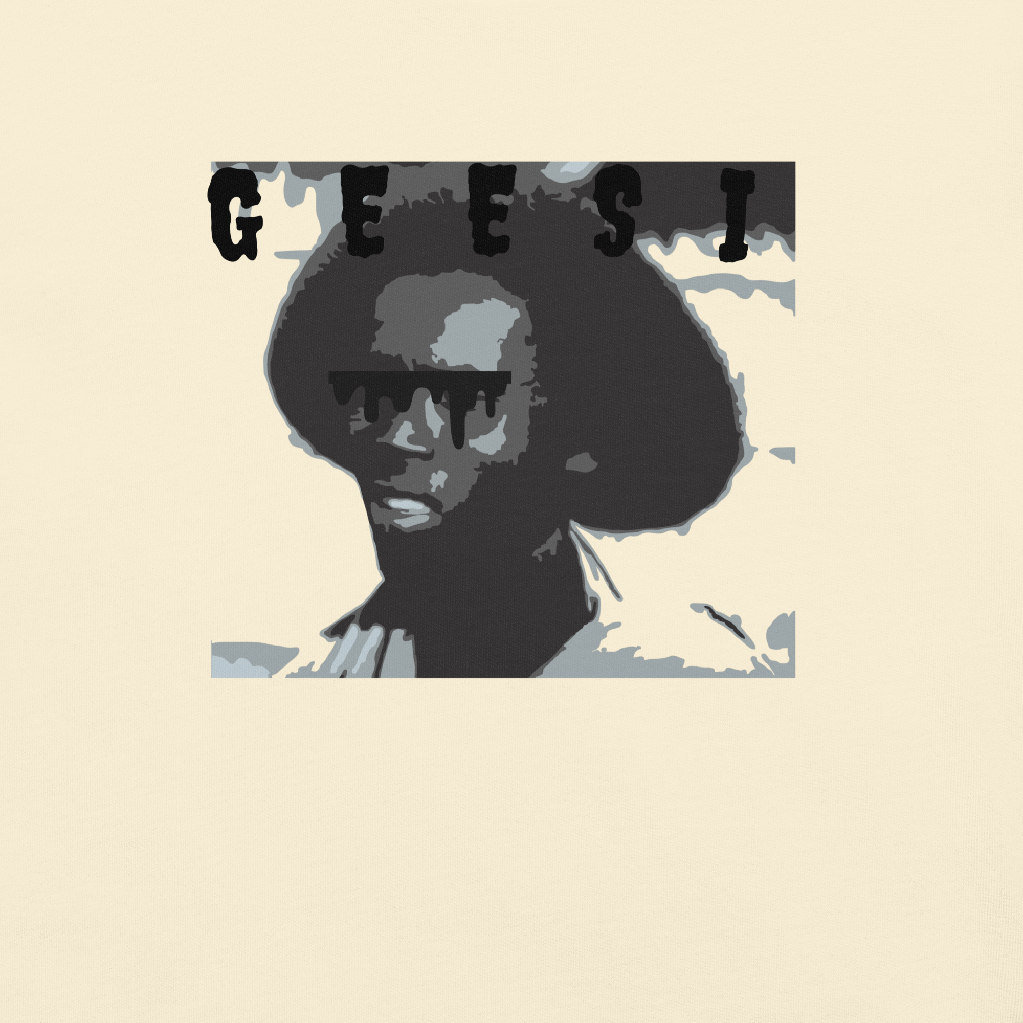 GEESI white heavyweight t-shirt