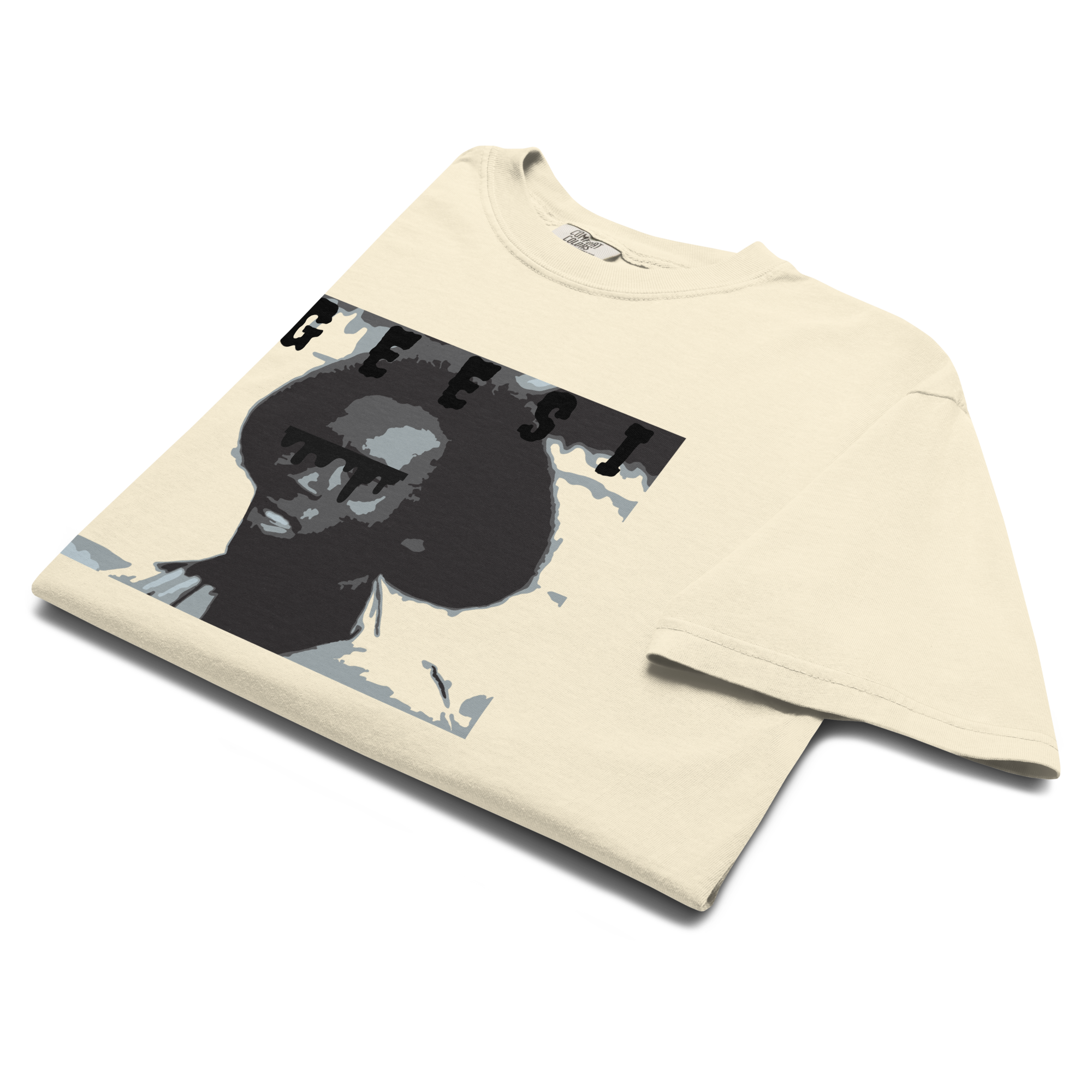 GEESI white heavyweight t-shirt