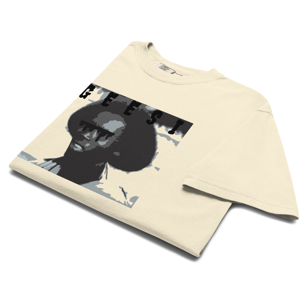 GEESI white heavyweight t-shirt