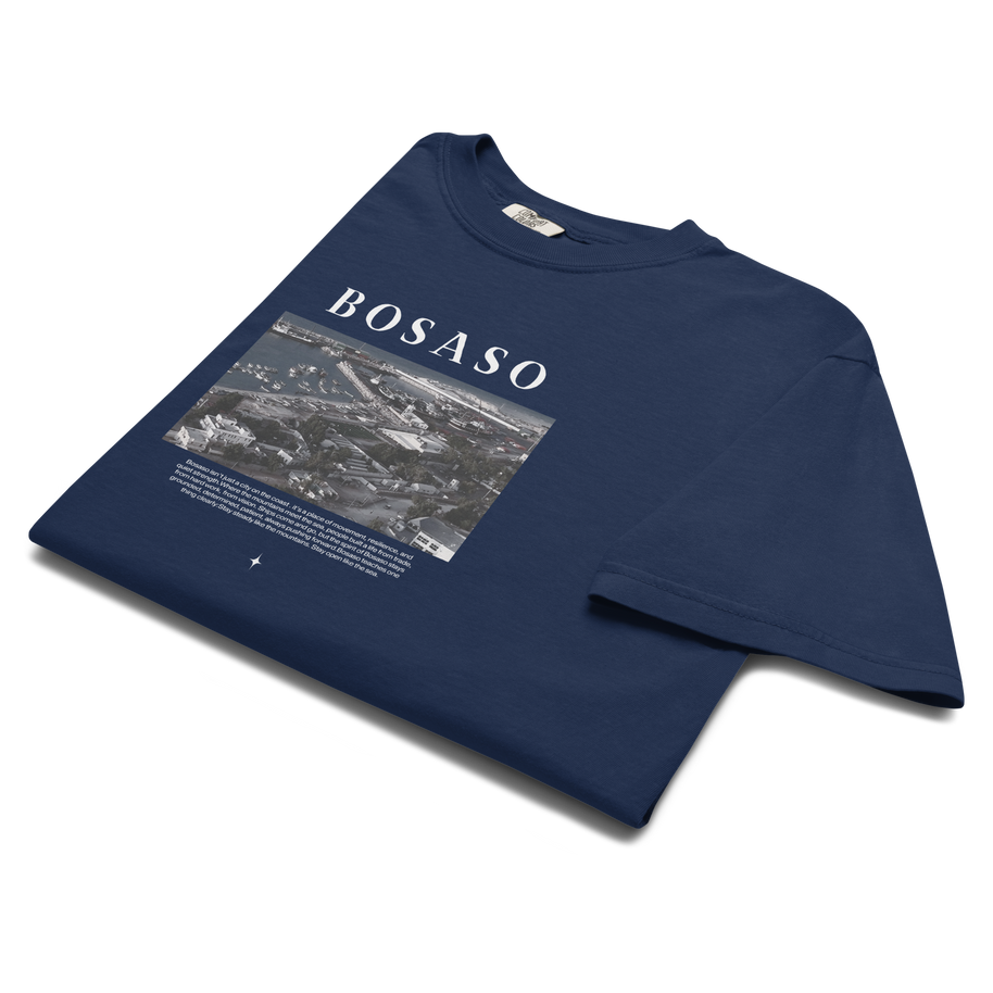 BOSASO Black Heavyweight T-Shirt