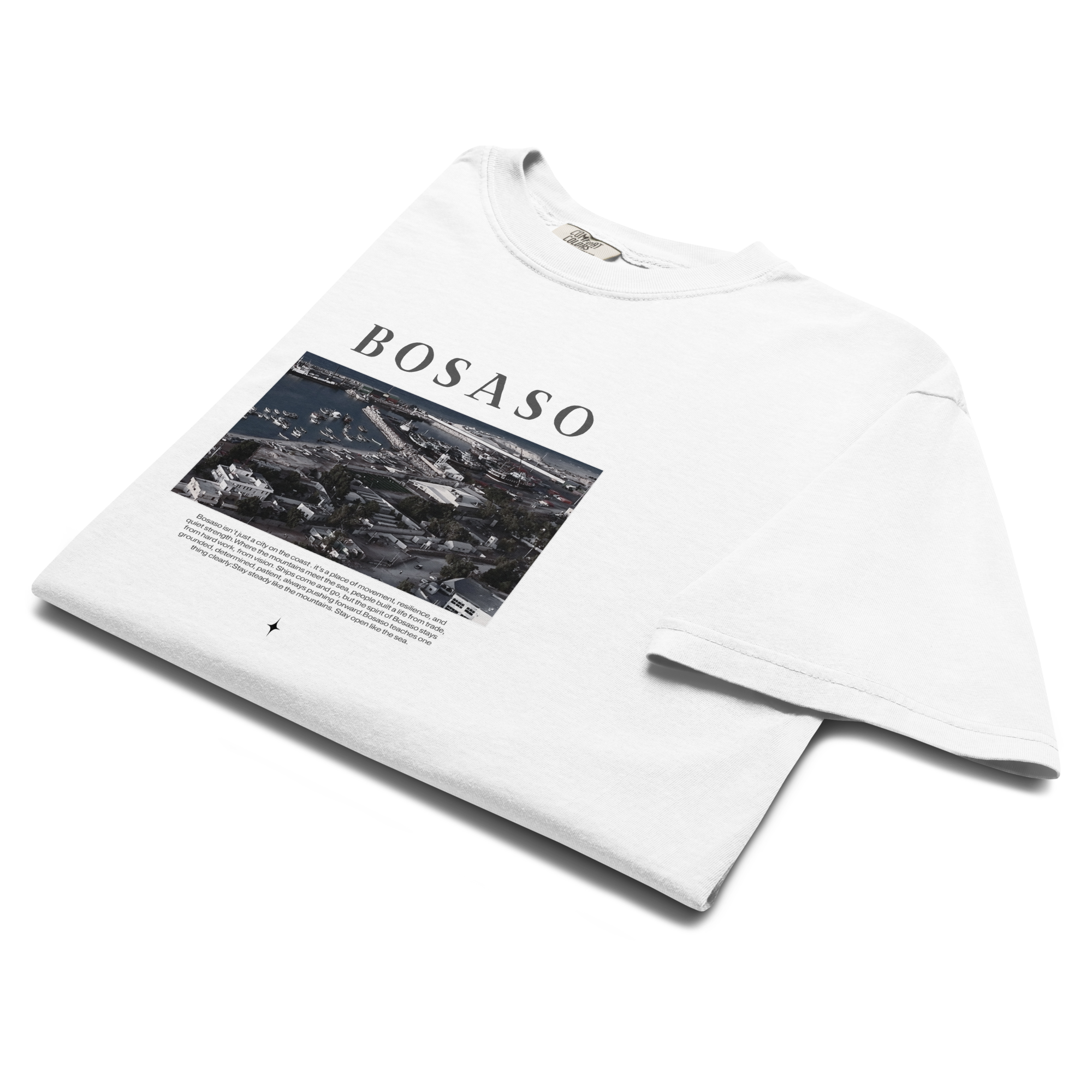 BOSASO White Heavyweight T-Shirt