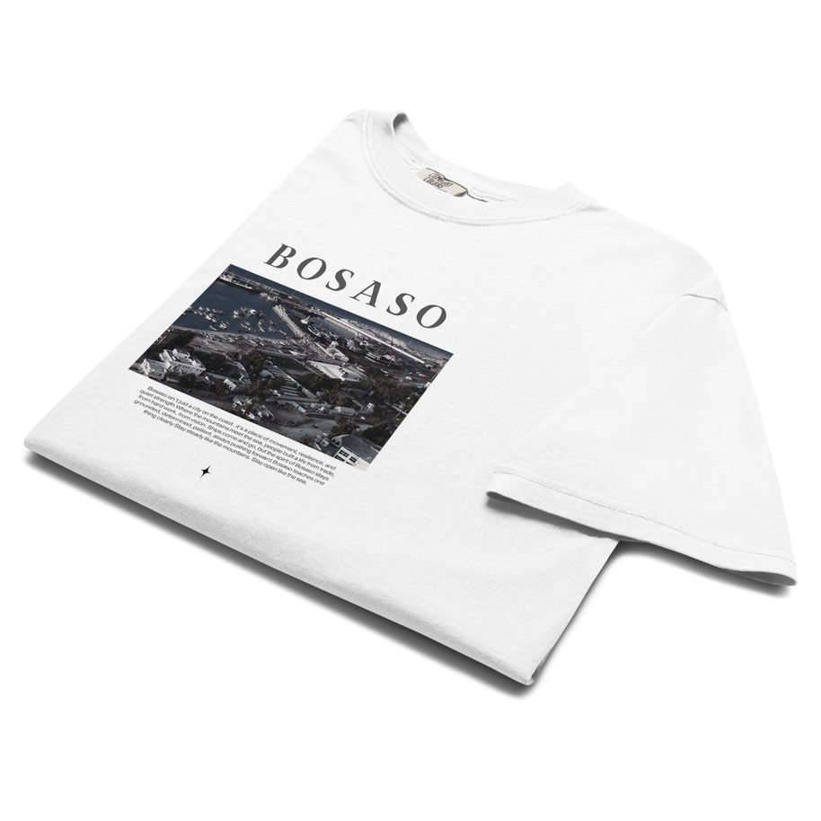 BOSASO White Heavyweight T-Shirt
