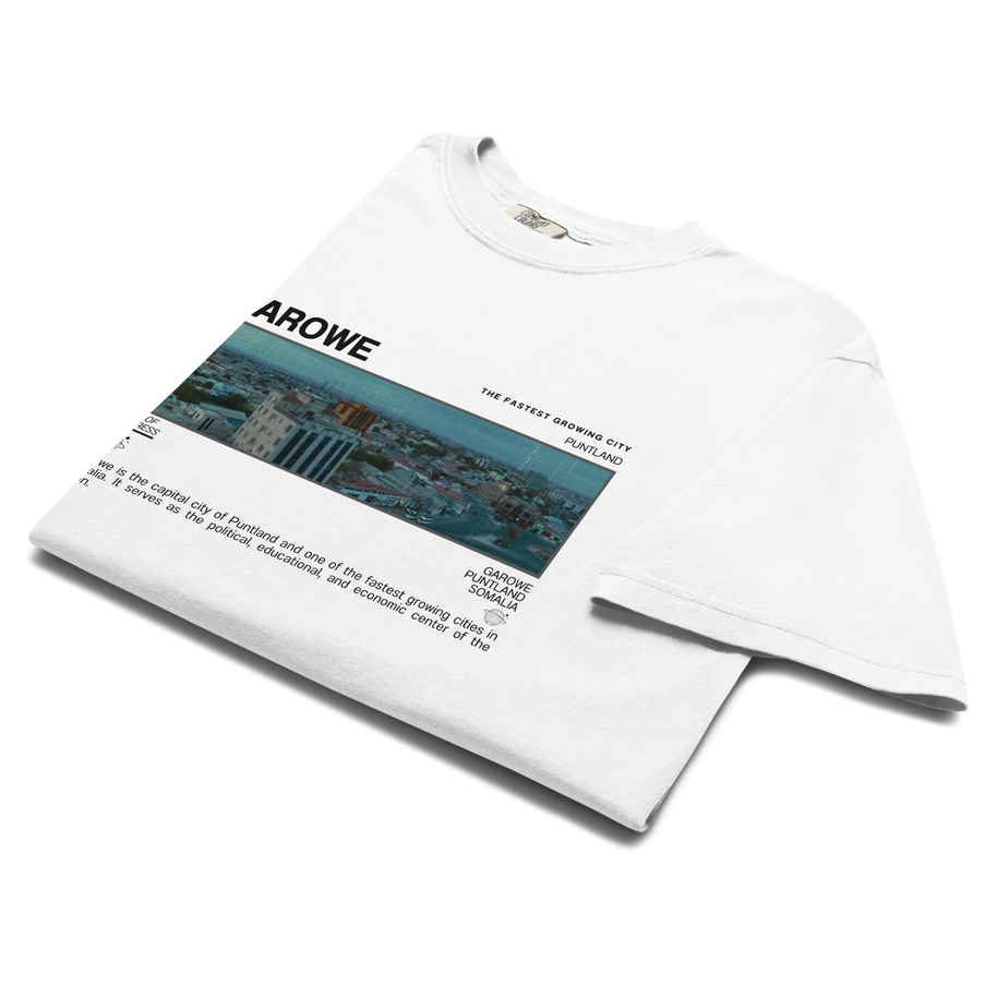 GAROWE White Heavyweight T-Shirt